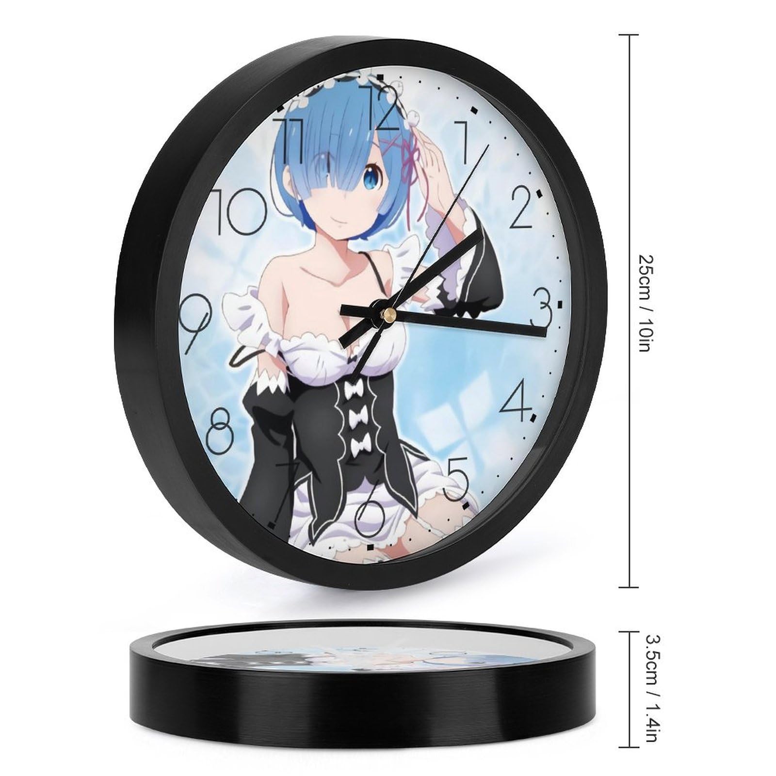 Amazon.co.jp: 掛け時計 レム セクシーなアニメの女の子 アニメ 壁掛け